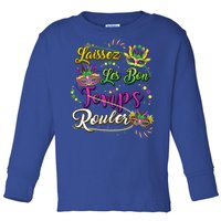 Laissez Les Bon Temps Rouler Mardi Gras Beads Tee Cool Gift Toddler Long Sleeve Shirt