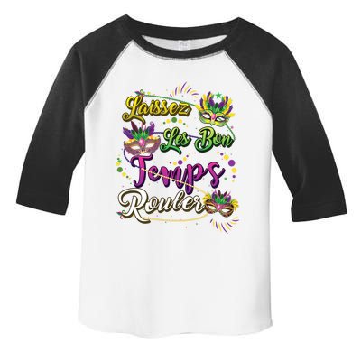 Laissez Les Bon Temps Rouler Mardi Gras Beads Tee Cool Gift Toddler Fine Jersey T-Shirt