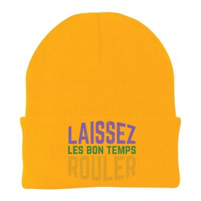 Laissez Les Bon Temps Rouler Mardi Gras Gift Knit Cap Winter Beanie