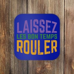 Laissez Les Bon Temps Rouler Mardi Gras Gift Coaster