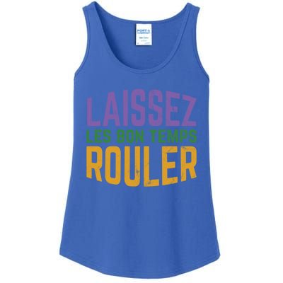 Laissez Les Bon Temps Rouler Mardi Gras Gift Ladies Essential Tank