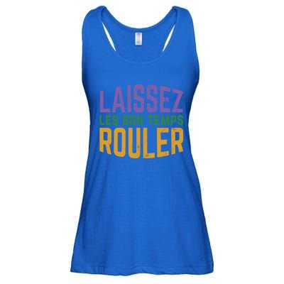 Laissez Les Bon Temps Rouler Mardi Gras Gift Ladies Essential Flowy Tank