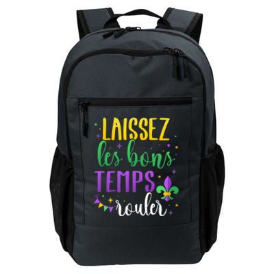 Laissez Les Bons Temps Rouler For Mardi Gras Party Gift Daily Commute Backpack