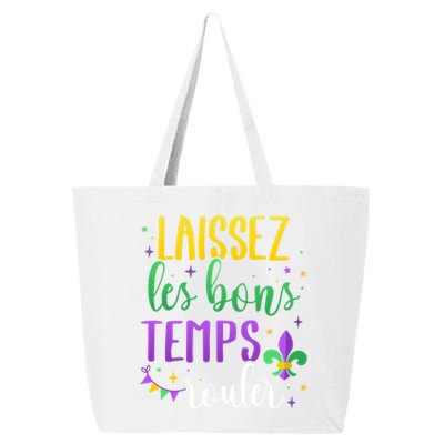 Laissez Les Bons Temps Rouler For Mardi Gras Party Gift 25L Jumbo Tote