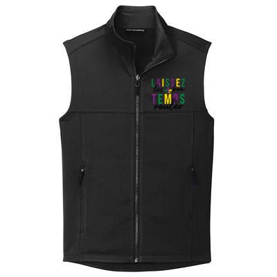 Laissez Les Bon Temps Rouler Mardi Gras Collective Smooth Fleece Vest