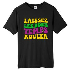 Laissez Les Bons Temps Rouler Mardi Gras New Orleans Tall Fusion ChromaSoft Performance T-Shirt