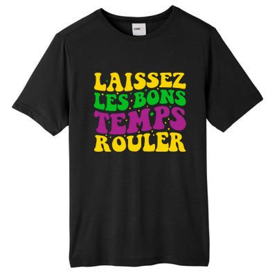 Laissez Les Bons Temps Rouler Mardi Gras New Orleans Tall Fusion ChromaSoft Performance T-Shirt