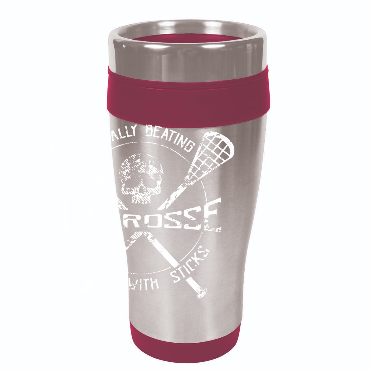 Lacrosse: Legally Beating People With Sticks 15oz Campfire Ceramic Mug