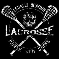 Lacrosse: Legally Beating People With Sticks Cropped Pullover Crew