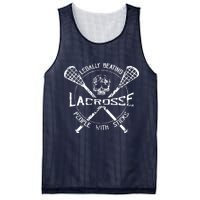 Lacrosse: Legally Beating People With Sticks Mesh Reversible Basketball Jersey Tank