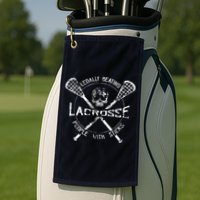Lacrosse: Legally Beating People With Sticks Golf Towel