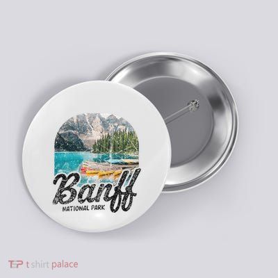 Lake Louise Banff National Park Alberta Banff Button