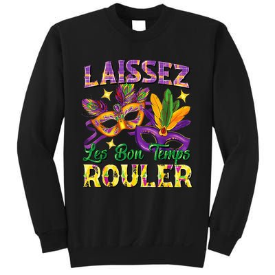 Laissez Les Bon Temps Rouler Mardi Gras 2024 Fleur De Lis1 Sweatshirt