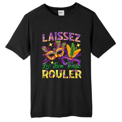 Laissez Les Bon Temps Rouler Mardi Gras 2024 Fleur De Lis1 Tall Fusion ChromaSoft Performance T-Shirt