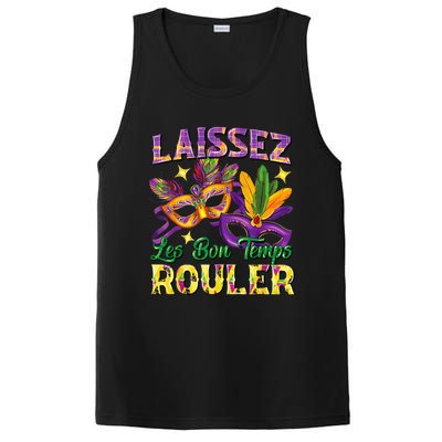 Laissez Les Bon Temps Rouler Mardi Gras 2024 Fleur De Lis1 PosiCharge Competitor Tank