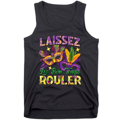 Laissez Les Bon Temps Rouler Mardi Gras 2024 Fleur De Lis1 Tank Top