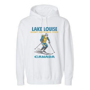 Lake Louise Banff National Park Alberta Canada. Garment-Dyed Fleece Hoodie