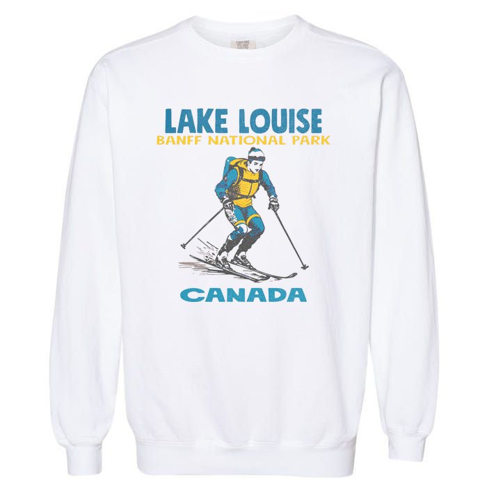 Lake Louise Banff National Park Alberta Canada. Garment-Dyed Sweatshirt