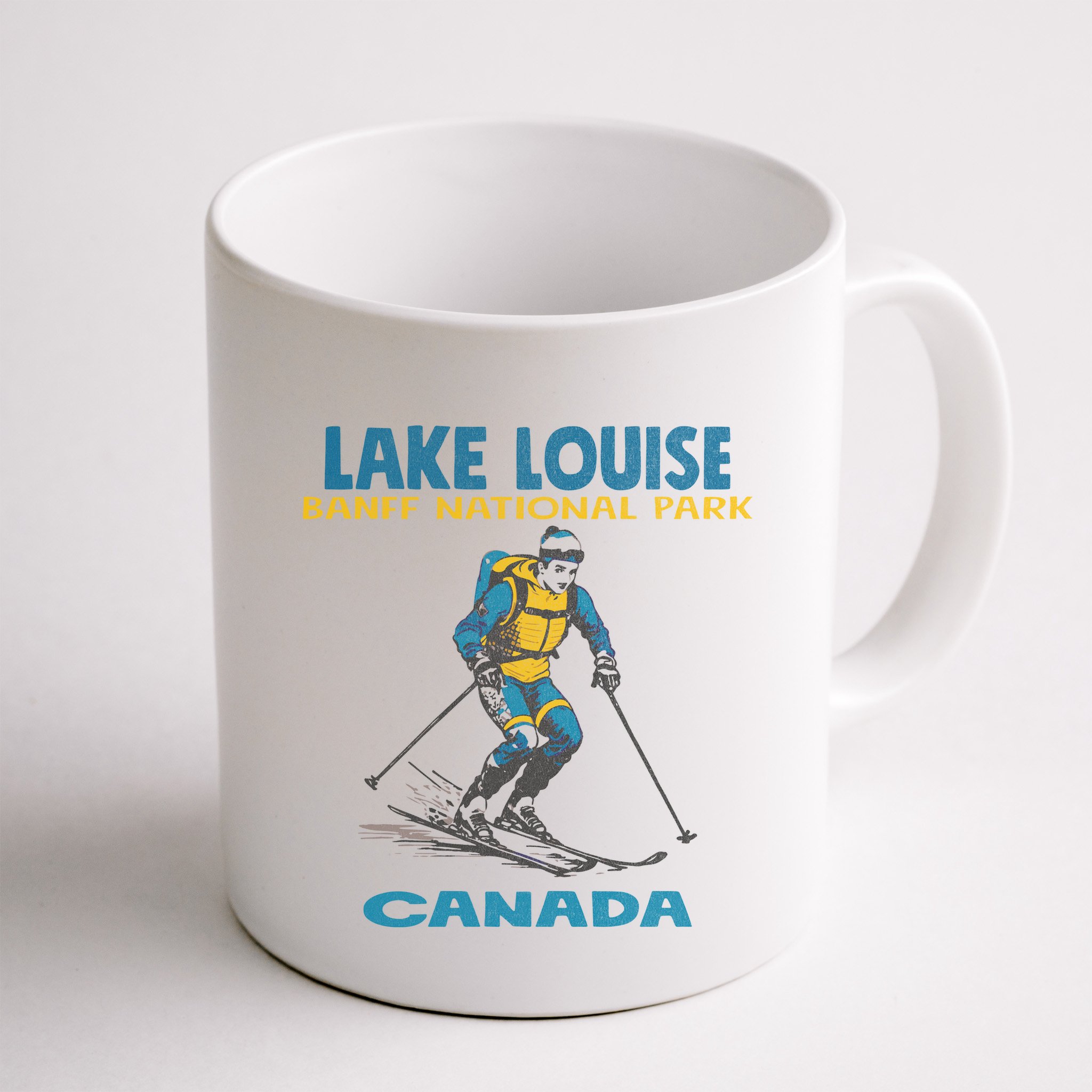 Lake Louise Banff National Park Alberta Canada. Mug