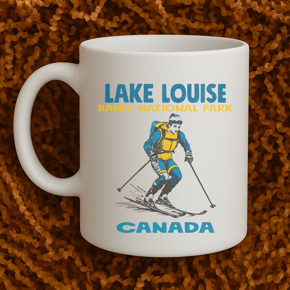 Lake Louise Banff National Park Alberta Canada. Mug