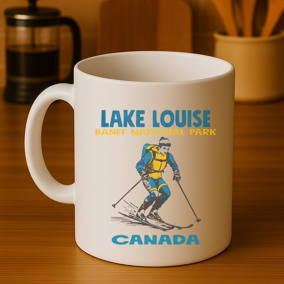 Lake Louise Banff National Park Alberta Canada. Mug