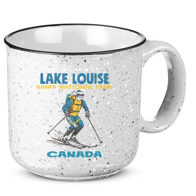Lake Louise Banff National Park Alberta Canada. 15oz Campfire Ceramic Mug