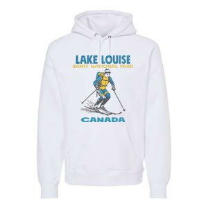 Lake Louise Banff National Park Alberta Canada. Premium Hoodie