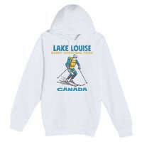 Lake Louise Banff National Park Alberta Canada. Premium Pullover Hoodie