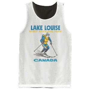 Lake Louise Banff National Park Alberta Canada. Mesh Reversible Basketball Jersey Tank