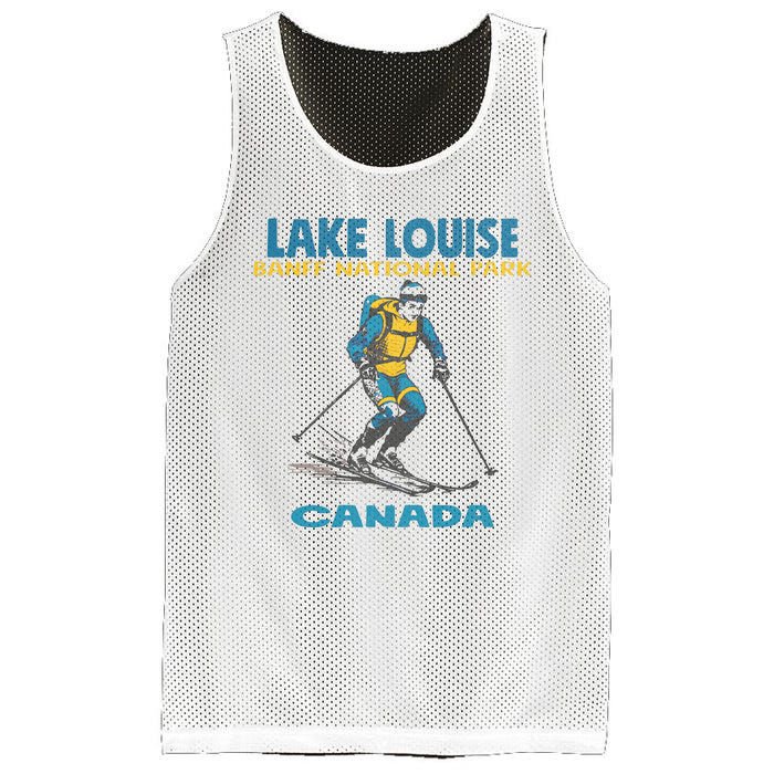 Lake Louise Banff National Park Alberta Canada. Mesh Reversible Basketball Jersey Tank