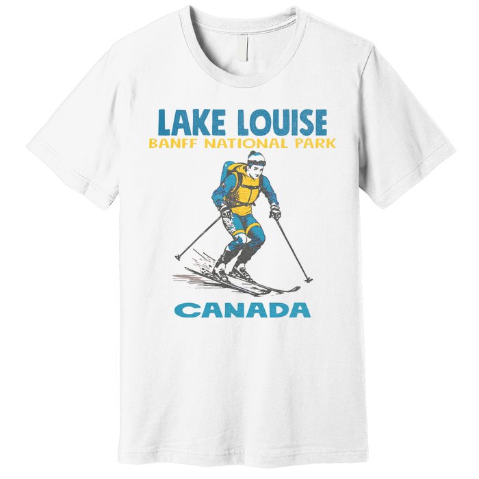 Lake Louise Banff National Park Alberta Canada. Premium T-Shirt