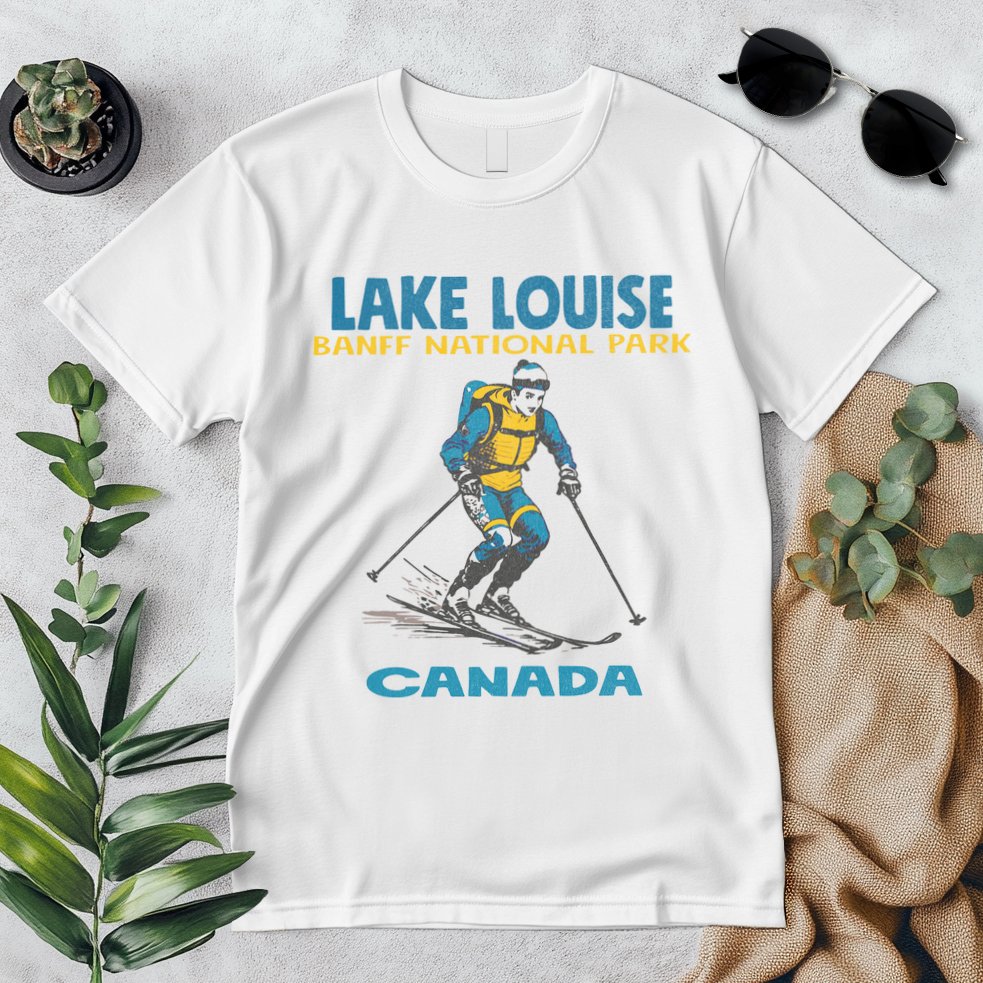 Lake Louise Banff National Park Alberta Canada. Premium T-Shirt