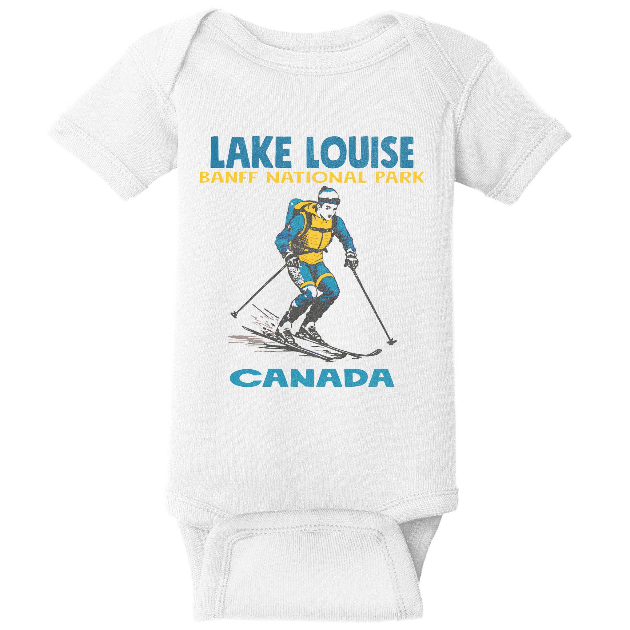 Lake Louise Banff National Park Alberta Canada. Baby Bodysuit