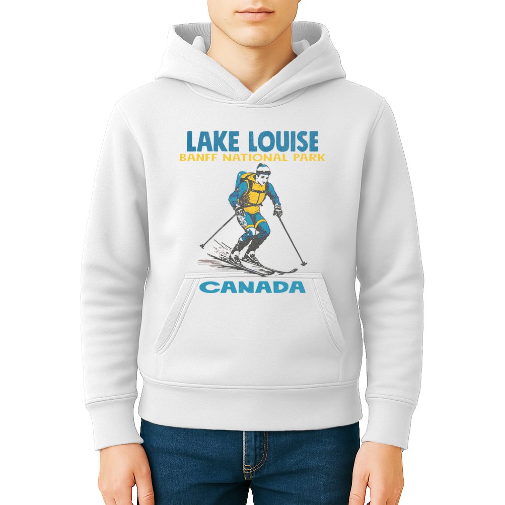 Lake Louise Banff National Park Alberta Canada. Kids Hoodie
