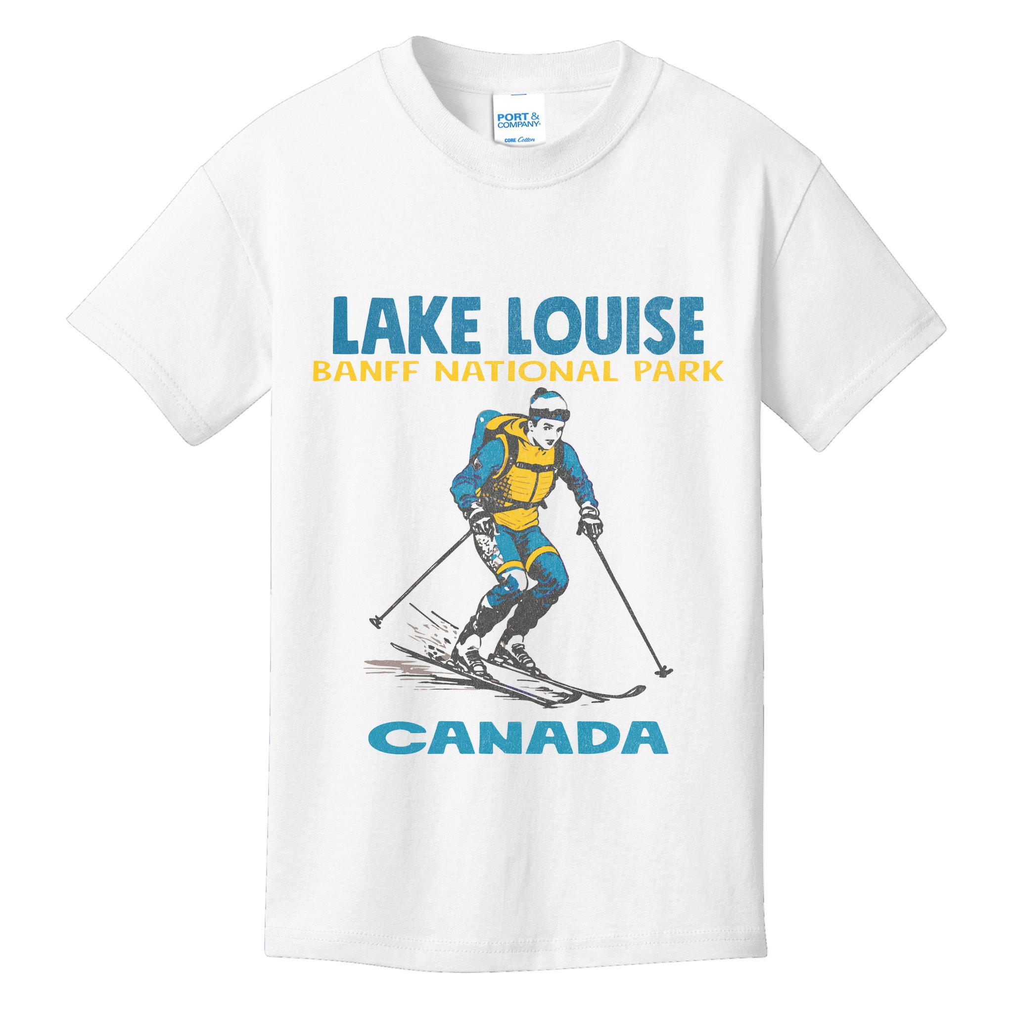Lake Louise Banff National Park Alberta Canada. Kids T-Shirt