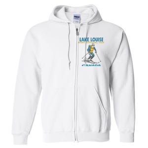 Lake Louise Banff National Park Alberta Canada. Full Zip Hoodie