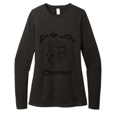 Lady Leo Creations Womens CVC Long Sleeve Shirt