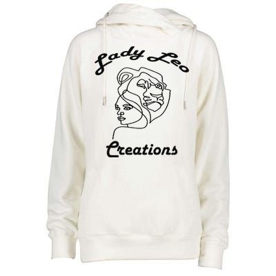 Lady Leo Creations Womens Funnel Neck Pullover Hood