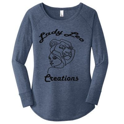 Lady Leo Creations Women's Perfect Tri Tunic Long Sleeve Shirt