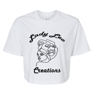 Lady Leo Creations Bella+Canvas Jersey Crop Tee