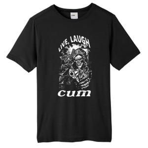 Live Laugh Cum Reaper Funny Tall Fusion ChromaSoft Performance T-Shirt