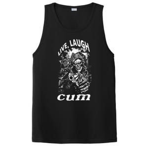 Live Laugh Cum Reaper Funny PosiCharge Competitor Tank