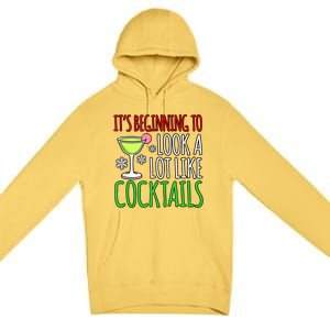 Look Like Cocktails Fun Merry Christmas Santa Gnomes Graphic Tank Top Premium Pullover Hoodie