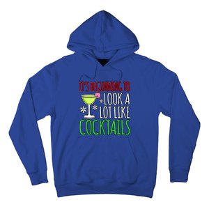 Look Like Cocktails Fun Merry Christmas Santa Gnomes Graphic Tank Top Hoodie