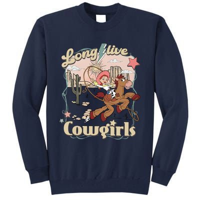 Long Live Cowgirls Funny Cute Western Girl Tall Sweatshirt