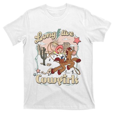 Long Live Cowgirls Funny Cute Western Girl T-Shirt