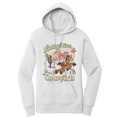 Long Live Cowgirls Funny Cute Western Girl Women's Pullover Hoodie