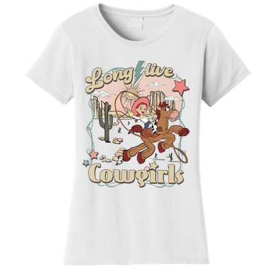 Long Live Cowgirls Funny Cute Western Girl Women's T-Shirt