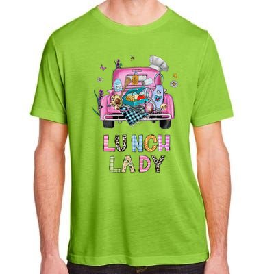 Lunch Lady Cute Truck Lunch Ladies Squad Cafeteria Crew Adult ChromaSoft Performance T-Shirt