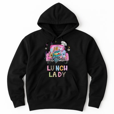 Lunch Lady Cute Truck Lunch Ladies Squad Cafeteria Crew Hoodie